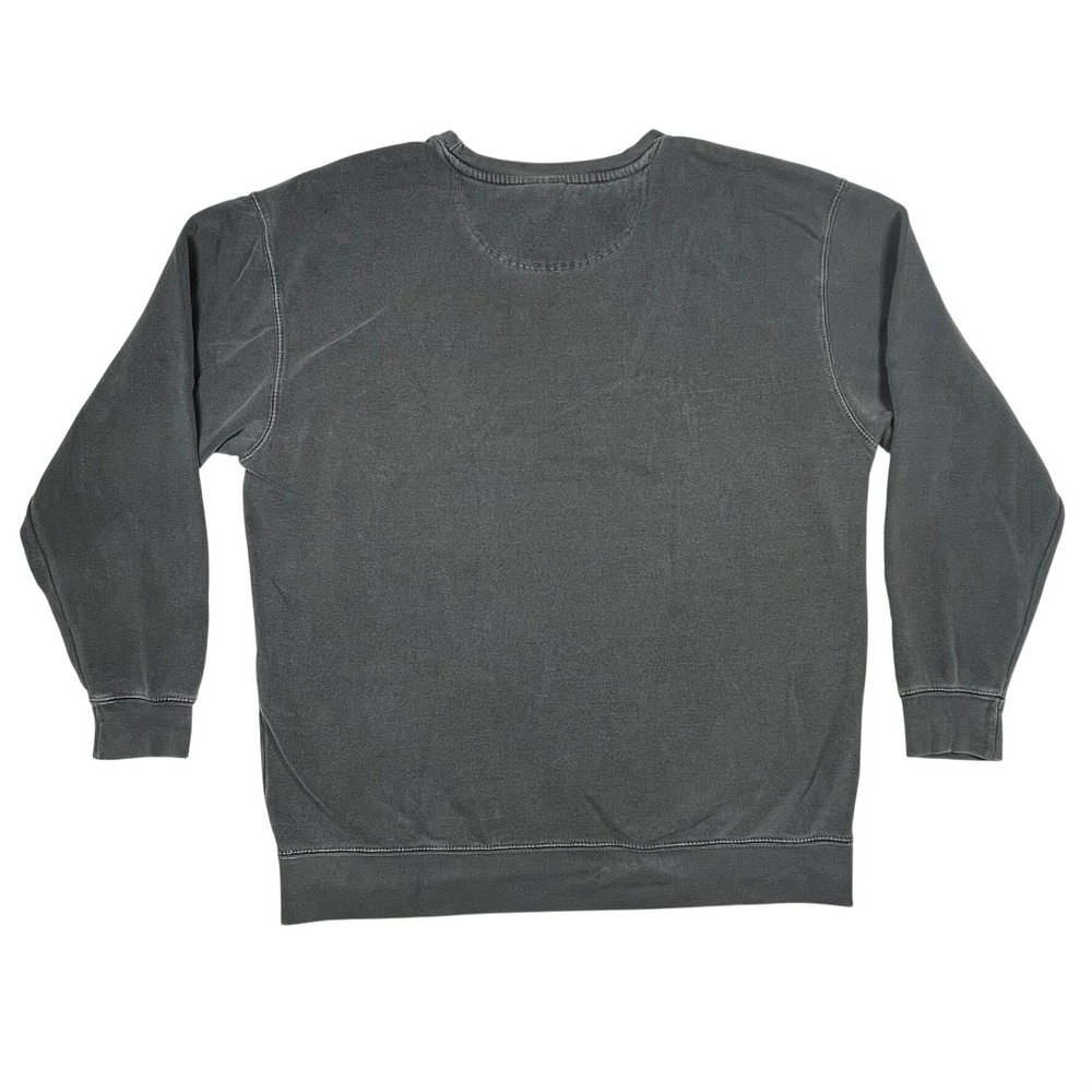 Comfort Colors Wake Forest Law Sweatshirt Mens XL Gray Garment Dyed Collegiate - Picture 4 of 9